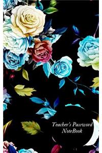 Teacher's Password Notebook