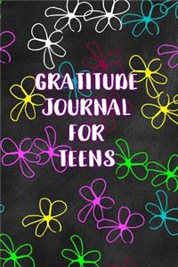 Gratitude Journal for Teens