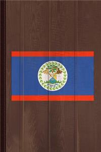 Belize Flag Journal Notebook