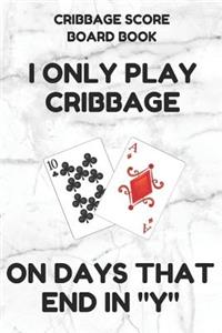 Cribbage Score Board Book