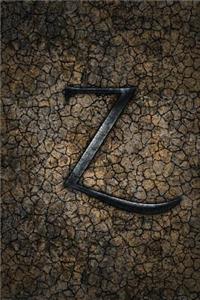 Monogram Z Notebook
