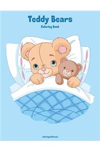Teddy Bears Coloring Book 1