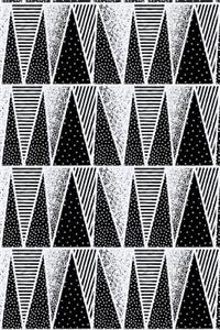 Bullet Journal Notebook Abstract Triangles Pattern 11
