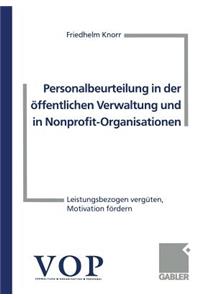 Personalbeurteilung in Der Öffentlichen Verwaltung Und in Nonprofit-Organisationen
