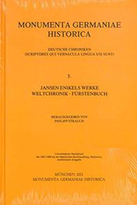 Jansen Enikels Werke. Weltchronik. Furstenbuch