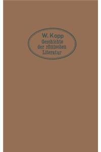Geschichte der römischen Literatur