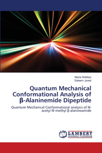 Quantum Mechanical Conformational Analysis of β-Alaninemide Dipeptide