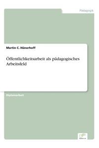 Öffentlichkeitsarbeit als pädagogisches Arbeitsfeld