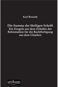 Summa Der Heiligen Schrift