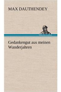 Gedankengut Aus Meinen Wanderjahren
