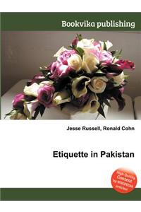 Etiquette in Pakistan