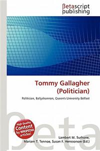 Tommy Gallagher (Politician)