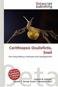Cerithiopsis Oculisfictis, Snail