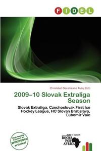2009-10 Slovak Extraliga Season