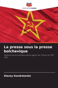 presse sous la presse bolchevique