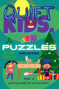 Quiet Kids Puzzle Activity Book - Xmas Edition!