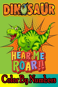 Dinosaur Color By Numbers