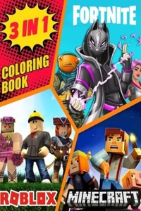 3 in 1 Coloring Book