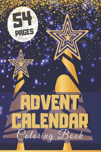 Advent Calendar Coloring Book