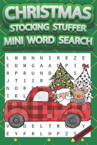 Christmas Stocking Stuffer Mini Word Search