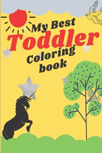 my best toddler coloring book