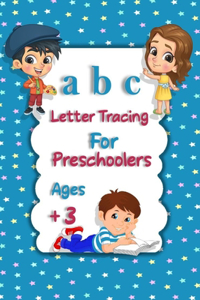 ABC Letter Tracing For Preschoolers Ages +3