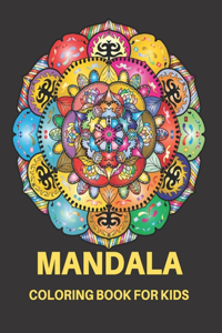 Mandala Coloring Book for Kids