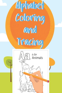 Alphabet Coloring and Tracing