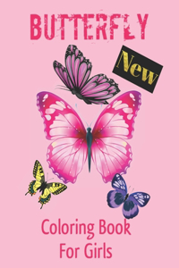 Butterfly Coloring Book For Girls