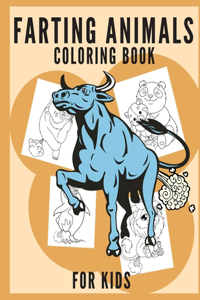 Farting Animals Coloring Book For Kids