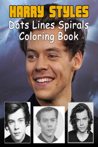 Harry Styles Dots Lines Spirals Coloring Book