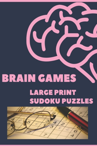 Brain Games - Large Print Sudoku