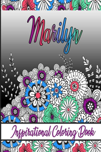 Marilyn Inspirational Coloring Book