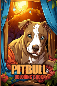 Pitbull Coloring Book