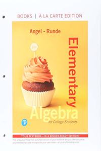Elementary Algebra for College Students, Books a la Carte Edition Plus Mylab Math -- 24 Month Access Card Package