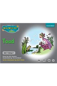Read Write Inc. Phonics: Grey Set 7 Storybooks: Toad