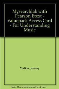 MyLab Search with Pearson eText  -- Valuepack Access Card -- for Understanding Music