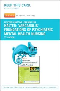 Elsevier Adaptive Learning for Varcarolis' Foundations of Psychiatric Mental Health Nursing Access Card