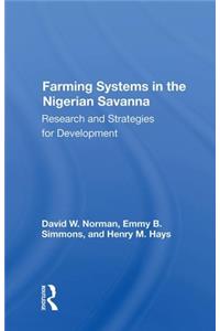 Farming Systems In The Nigerian Savanna
