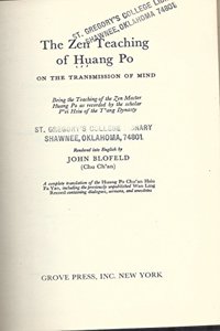 The Zen Teaching of Huang Po