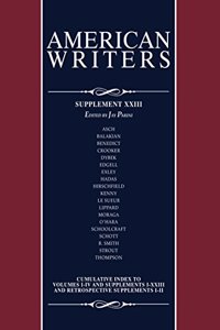 American Writers, Supplement XXVIII