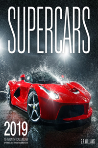 Supercars 2019: 16 Month Calendar September 2018 Through December 2019