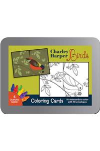 Charley Harper Birds Coloring Cards