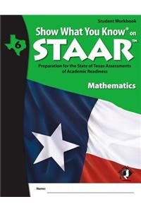 Swyk on Staar Math Gr 6, Student Workbook