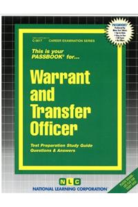 Warrant and Transfer Officer