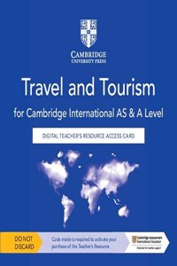 Cambridge International as and a Level Travel and Tourism Digital Teacher's Resource Access Card