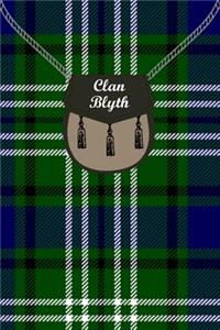 Clan Blyth Tartan Journal/Notebook
