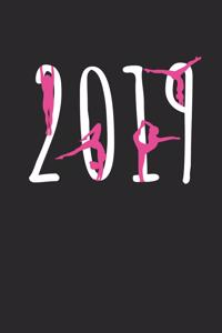 New Years Eve Notebook - 2019 Gymnastics New Year Gymnast New Years Eve - New Years Eve Journal - New Years Eve Diary