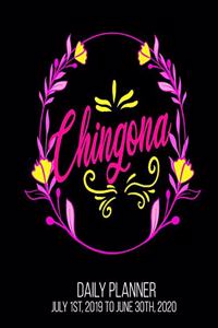 Chingona Daily Planner July 1st, 2019 to June 30th, 2020