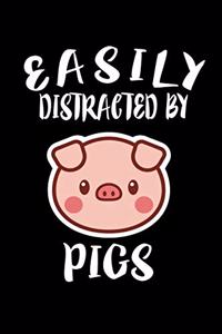 Easily Distracted By Pigs: Animal Nature Collection